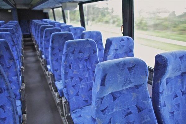 Columbus 56 Passenger Motor Coaches Interior